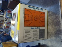 NOS Spalding MAGIC JOHNSON NBA Superstar Full Size Basketball Purple Yellow