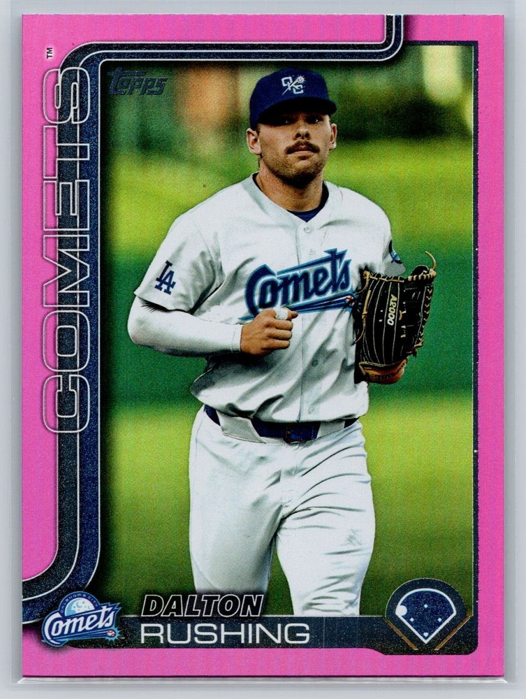 2025 Topps Pro Debut – Dalton Rushing #PD-104 Fuchsia Foil /199