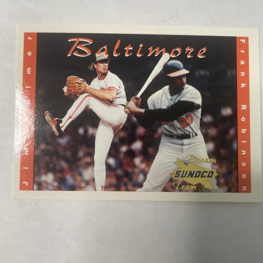 2001 Sunoco/Coca-Cola Dream Team – Frank Robinson, Jim Palmer #5