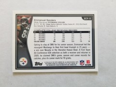 2010 Bowman Chrome Rookies Emmanuel Sanders #BCR-18 RC