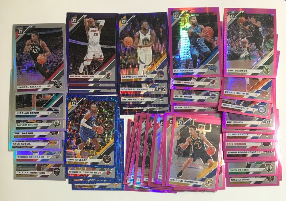 2019-20 Optic Basketball Silver Purple Blue Pink Parallel Prizm #1-200 You Pick!