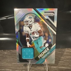 2025 Panini Prizm Tyreek Hill Premier Patch Refractor PJY-THL Dophins