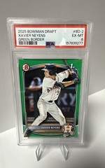 2025 Bowman Draft – Xavier Neyens #BD-2 Green /99 (RC)
