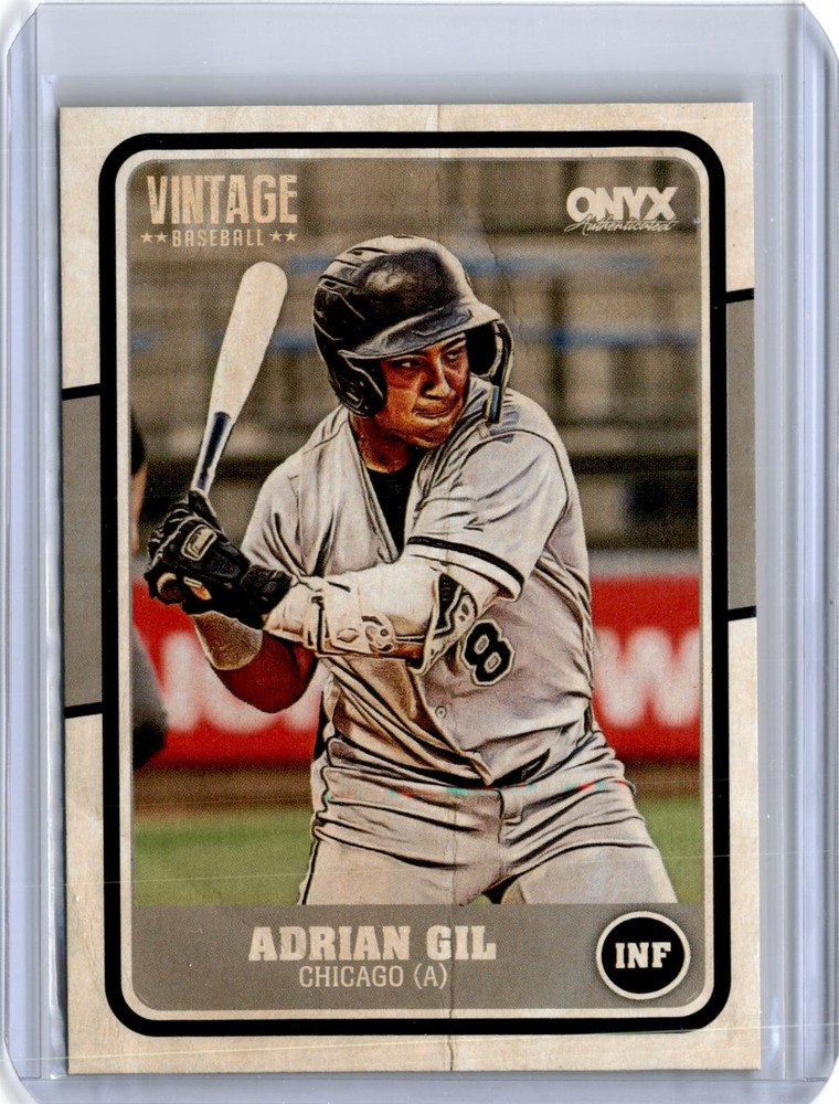 2025 Onyx Vintage Extended Adrian Gil (B93) White Sox