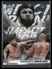 Magomed Ankalaev 2026 Topps Chrome UFC Impact Point #IP-16 MMA/UFC