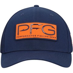 AUBURN TIGERS COLUMBIA PFG FISH HOOKS HAT NAVY BLUE L/XL