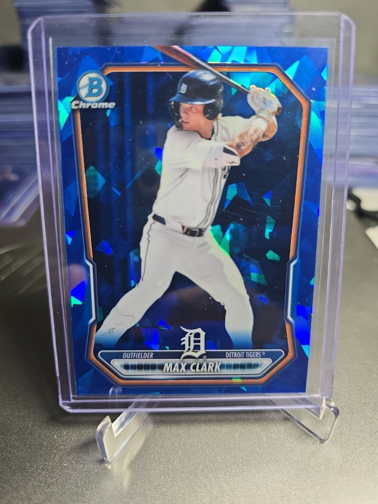 2026 Bowman Sapphire Max Clark Chrome Sapphire Tigers