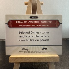 2025 Topps Disneyland 70th GEPPETTO Silver Screen to Main Street MS-13