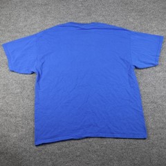 Kansas Jayhawks Shirt Mens 2XL Blue NCAA Basketball Tee School of Basketball