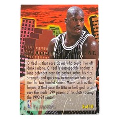 1995 Fleer Ultra Jam City Shaquille O&rsquo;Neal #8