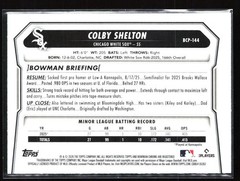 Colby Shelton #/199 Chrome Reptilian Fuchsia Refractor #BCP-144 2026 Bowman