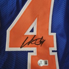 Charles Oakley Men&rsquo;s York Knicks Jersey Beckett Certified Size XL