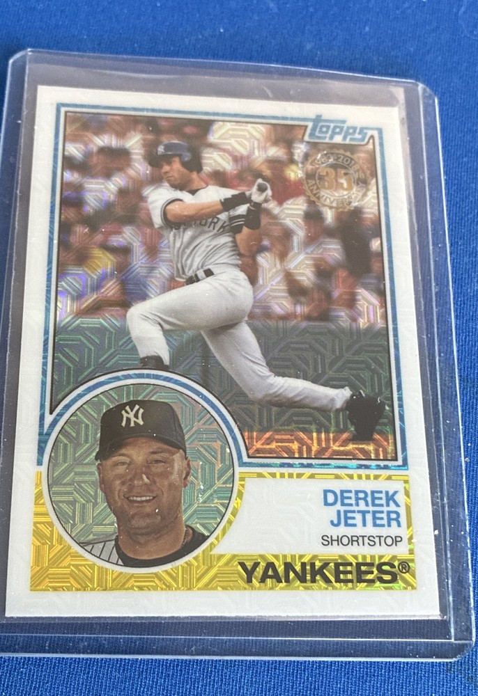 2018 Topps – Silver Pack 1983 Topps Design Chrome Series 1 Derek Jeter #1