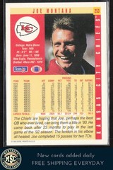 Joe Montana 1993 Score #253 NM-MT OR BETTER Kansas City Chiefs