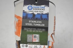 Tennessee Volunteers Tumbler NCAA Football Travel Mug Stainless Steel Orange