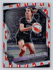 Kate Martin 2025 Panini Prizm WNBA #97 WNBA Logo Prizms WNBA