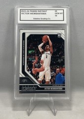 Victor Wembanyama Debut Rookie Graded Gem Mint 10 2023 Panini Instant 1st Bucket