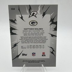 Topps Resurgence Matthew Golden RC #133 Blue/Pink Shock Green Bay Packers NFL