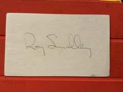Roy Smalley🔥MLB: 1982 New York Yankees🔥🔥Autograph ⚾️⚾️
