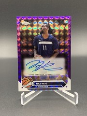 2023-24 Topps Chrome Auto Purple Geometric Refractor Naz Reid #CG-NR Auto NBA!