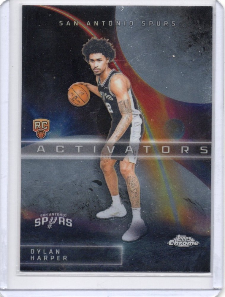 2025-26 Topps Chrome – Activators Dylan Harper #AC-12 (RC)