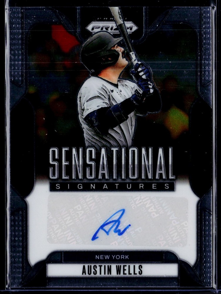 2024 Panini Prizm #SS-AW Austin Wells Sensational Signatures