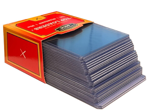 (4000) 3X4 PREMIUM CBG BASEBALL TRADING CARD PLASTIC TOPLOAD TOPLOADERS