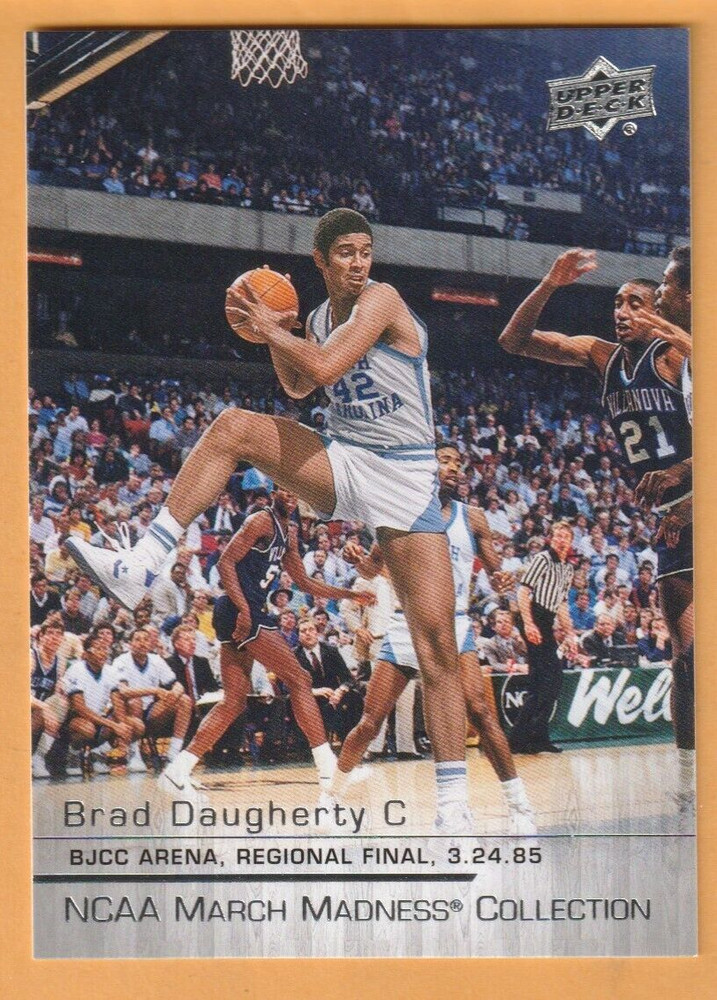 Brad Daugherty North Carolina Tar Heels 2014-15 Upper Deck March Madness #BD2