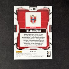 2026 Panini Prizm FIFA World Cup #331 Thelo Aasgaard Wave Prizms