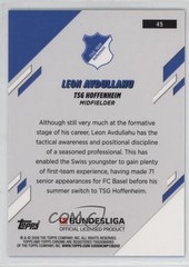 2025 Topps Chrome Bundesliga Green Refractor 93/99 Leon Avdullahu Rookie RC z3b