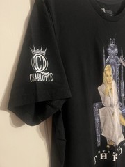 WWE Charlotte Flair “Step to The Throne” Authentic Shirt • Jet Black • Adult XXL