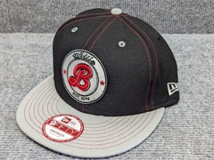 New Era 9Fifty Willie B Est 2014 SnapBack Black And Gray Basketball Hat