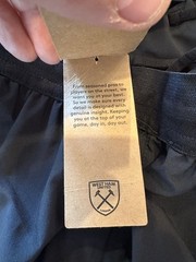 West Ham United 24/25 Umbro Presentation Pants, Black, Adult Size S Small, NWT