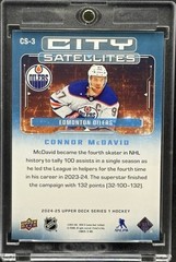 Connor McDavid RARE CITY REFRACTOR INVESTMENT CARD SSP UPPER DECK OILERS MINT