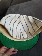 Vintage New York Yankees Wool Baseball Hat Cap Pinstripe American Needle 7 1/2