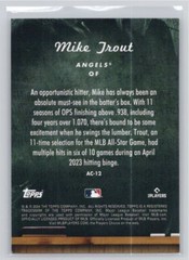 2024 Topps Update #AC-12 Mike Trout All Class Los Angeles Angels