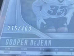 2024 Prizm Cooper DeJean Rookie Pandora /400 Prizm Eagles #321 Mint Clean 💎🔥