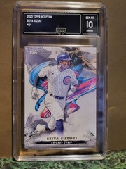 Seiya Suzuki GM 10 GEM MINT 2023 Topps Inception #17 Cubs