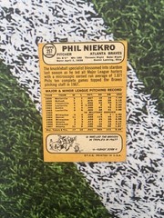 1968 Topps Baseball Phil Niekro #257 Atlanta Braves EX Low Shipping