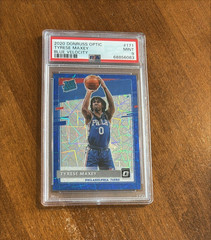 Tyrese Maxey 2020 Optic Blue Velocity Prizm Rookie #171 76ers Kentucky RC PSA 9