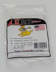 Lot of 75 Pro-Mold PC20 120pt Thick Baseball Trading Card Mini Snap Tite Holders