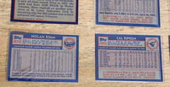 1984 TOPPS BASEBALL, COMPLETE SET #1-792, MATTINGLY=NRMT-MT, STRAWBERRY RC
