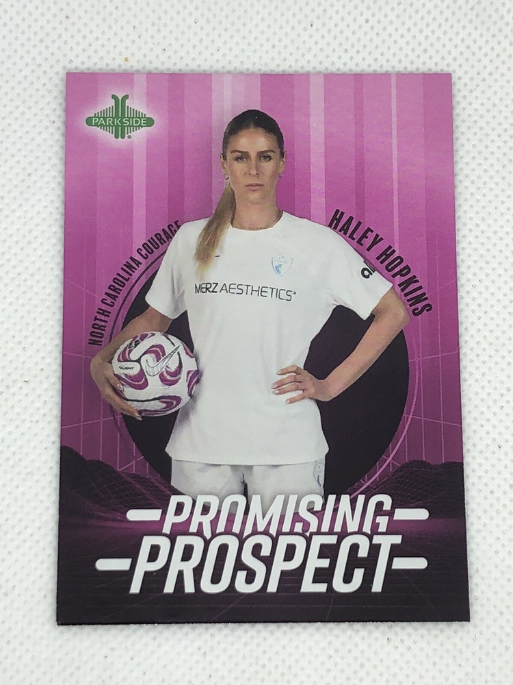 2023 Parkside NWSL V1 | PP-18 Haley Hopkins NC Courage Pink Promising Prospect!