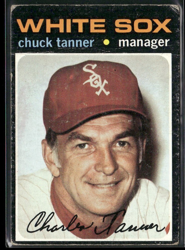 1971 Topps #661 Chuck Tanner