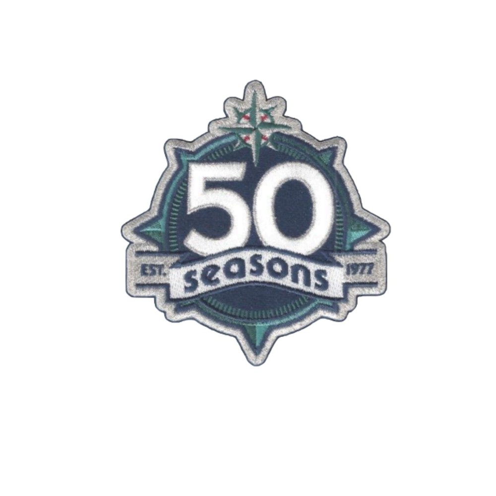 2026 Seattle Mariners 50th Anniversary Sleeve Patch
