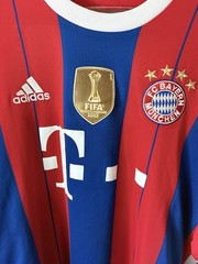 BAYERN MUNICH 2014 2015 HOME FOOTBALL JERSEY Size XL Adidas
