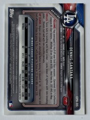 Dennis Santana Dodgers Pirates 2018 Bowman Chrome Auto Autograph Rookie RC