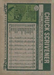1977 Topps #173 Chuck Scrivener