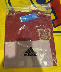 adidas FC Bayern Munich Soccer Jersey Shirt 125th Anniversary Red Gold