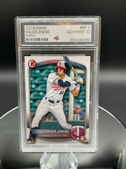 2025 Bowman Prospects BP-1 Walker Jenkins Twins ~ Graded GEM MINT PTA 10🔥